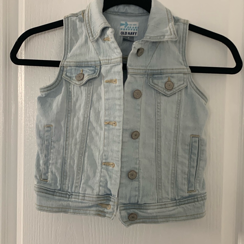 Old Navy light blue Jean/Denim Vest